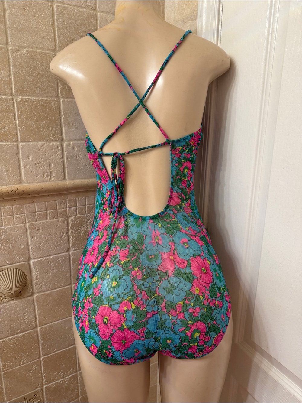 Floral Teddy Sweetheart Vintage Sexy